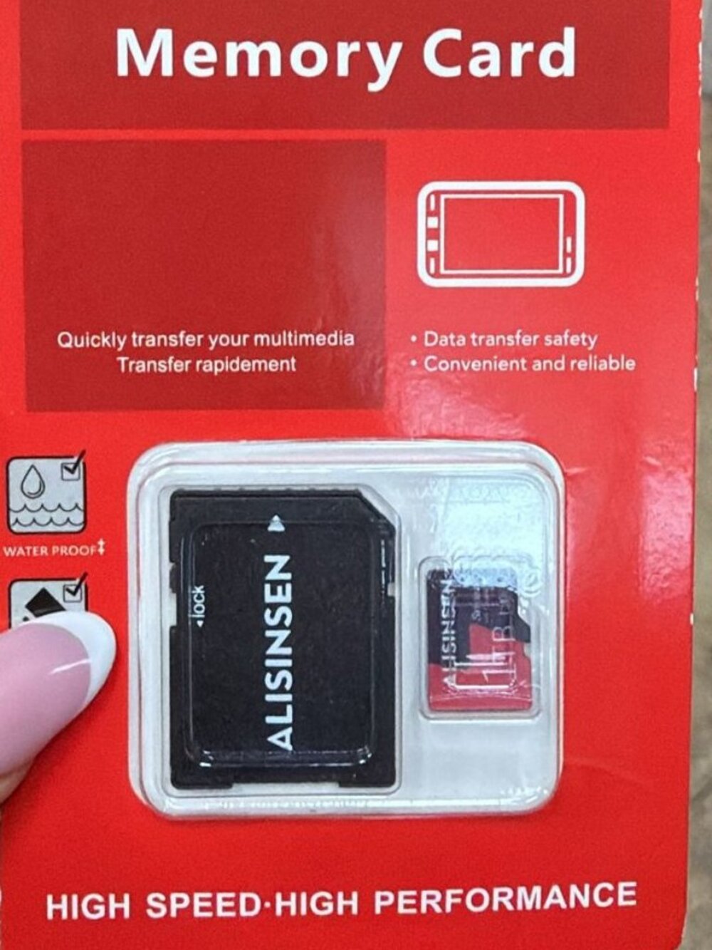 ALISINSEN 1TB Micro SD Card Class 10 High Speed Memory Card